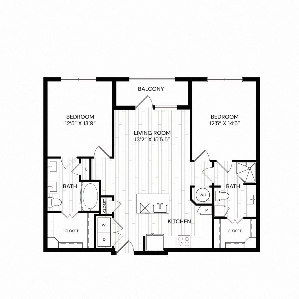Aura Southgate B3 Floor Plan